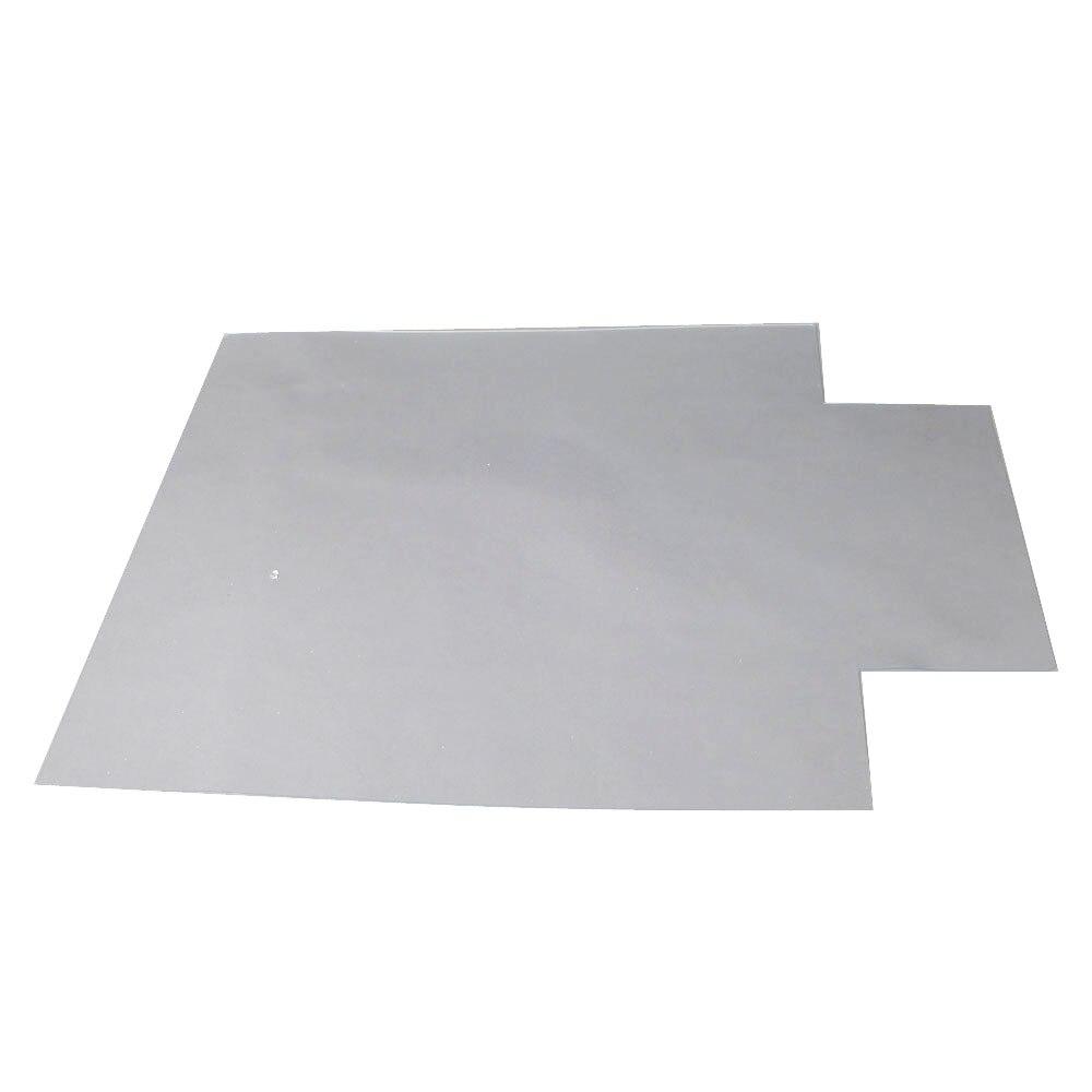 Transparent PVC floor protection mat designed for home use, featuring an anti-slip surface and modern profile design.