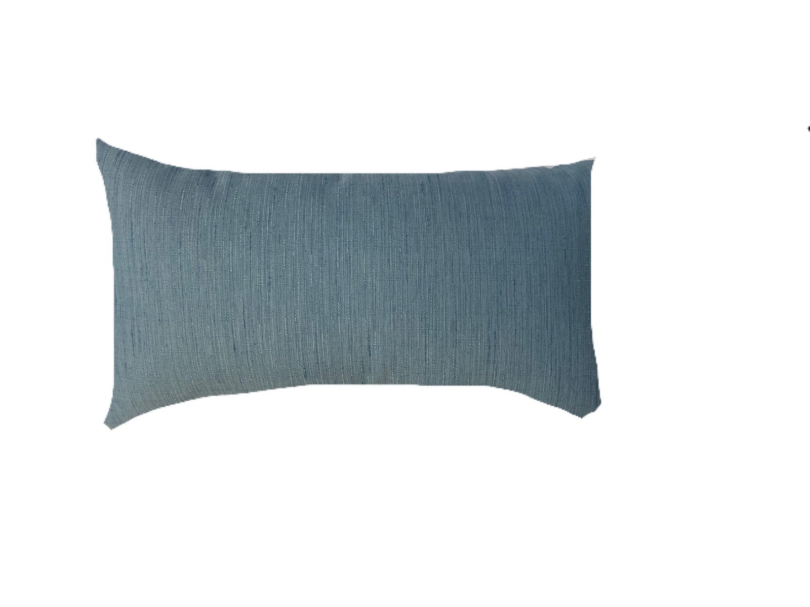 Pure Home LLC Pine Royal Blue Poly Filled Pillow in three sizes, showcasing vibrant color and soft texture.