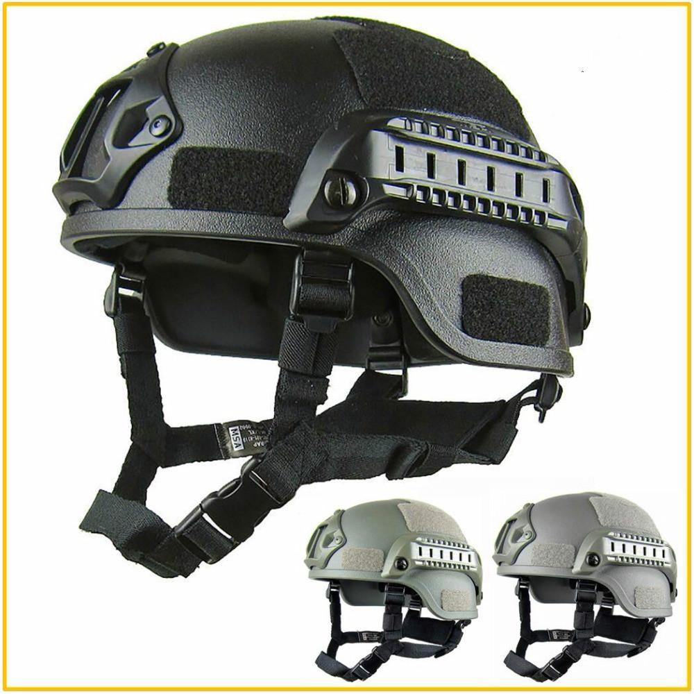 Quality Lightweight FAST Helmet designed for airsoft and outdoor activities, featuring adjustable fit and removable goggles sticker.