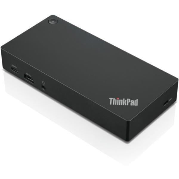 REFURB Lenovo ThinkPad USB-C Dock Gen 2 with multiple USB ports, compact design, and refurbished quality.