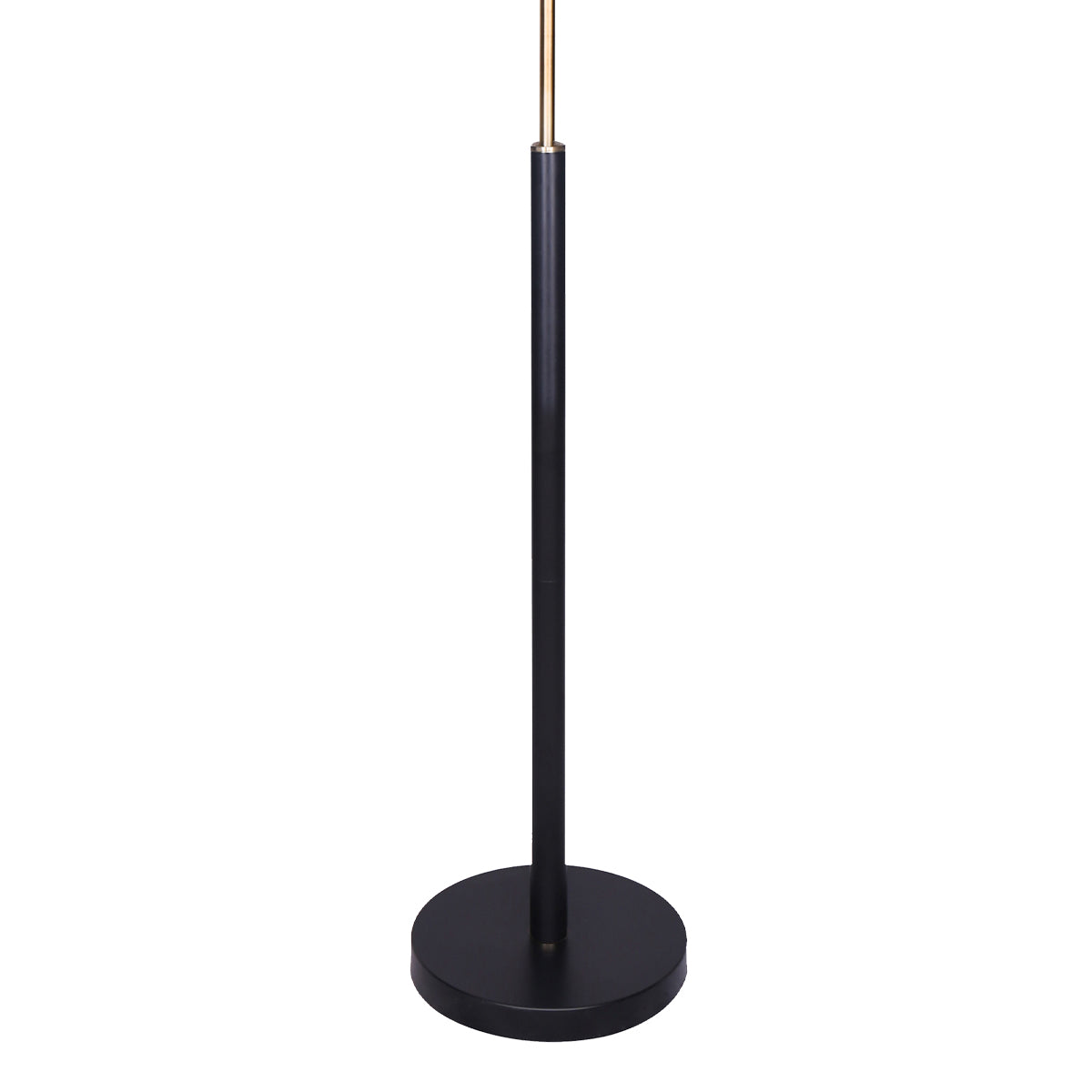 Sarantino 6-Light Metal Sputnik Floor Lamp with adjustable arms and antique brass finish, elegantly illuminating a modern living space.