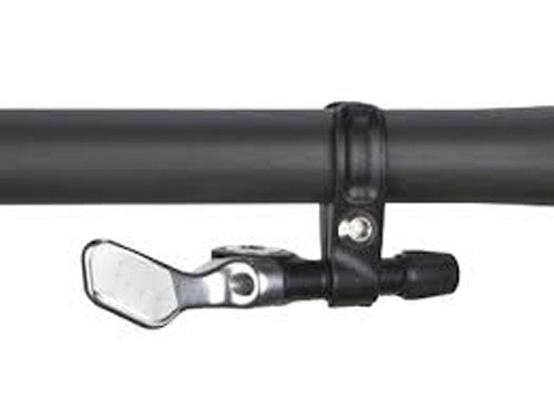 Satori S'Presso B Underbar Remote Lever designed for dropper seat posts, showcasing its sleek design and cable adjuster.