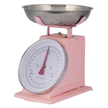 A stainless steel kitchen scale with a dishwasher-safe bowl, measuring 3 kg capacity, designed for precise ingredient measurements.