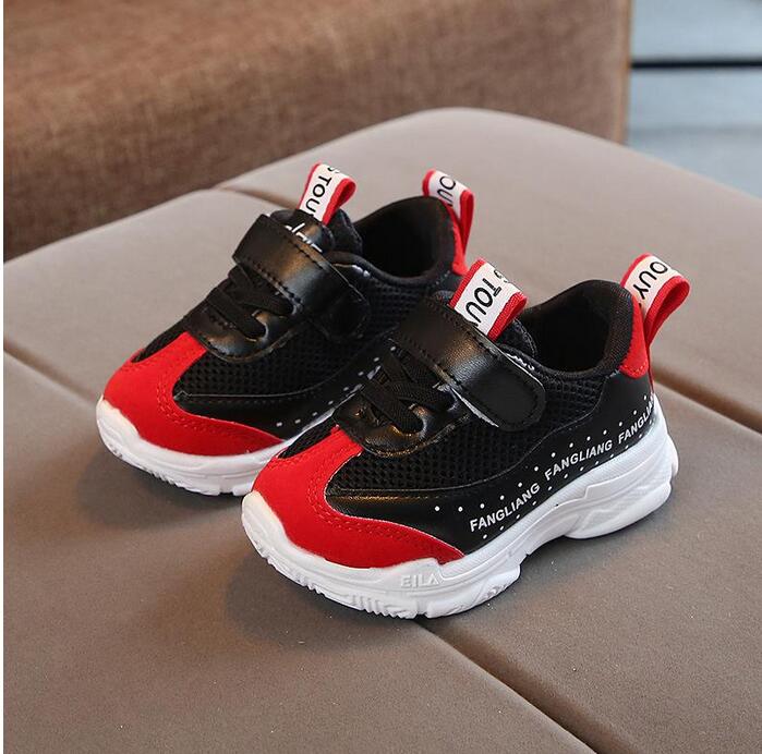 Colorful Season Children Sneakers designed for active kids, featuring breathable cotton material and non-slip rubber outsole.