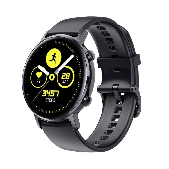 SG3 Full Screen Ultra-Thin Smartwatch with AMOLED display and stylish design, showcasing its features and sleek profile.