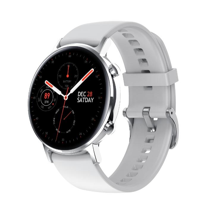 SG3 Full Screen Ultra-Thin Smartwatch with AMOLED display and stylish design, showcasing its features and sleek profile.