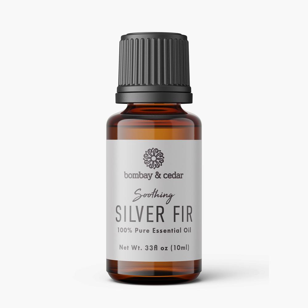 A 10ml bottle of Silver Fir Essential Oil, showcasing its elegant design and natural essence, perfect for aromatherapy and wellness.