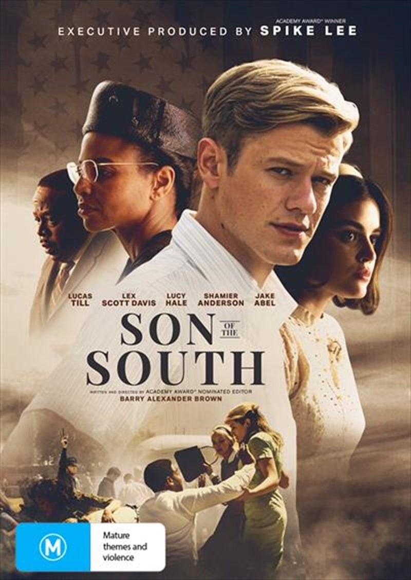 Cover of Son Of The South DVD featuring a young man in a southern landscape, symbolizing the Civil Rights Movement.