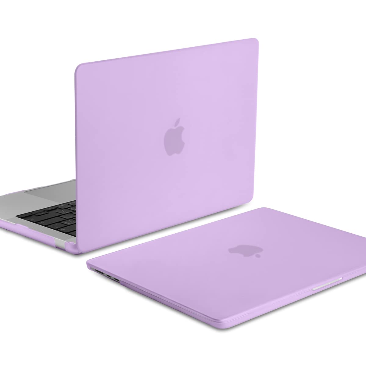 Frosted hard case for 2023 MacBook Air 13 inch M2 Model A2681, showcasing its sleek design and precise fit.