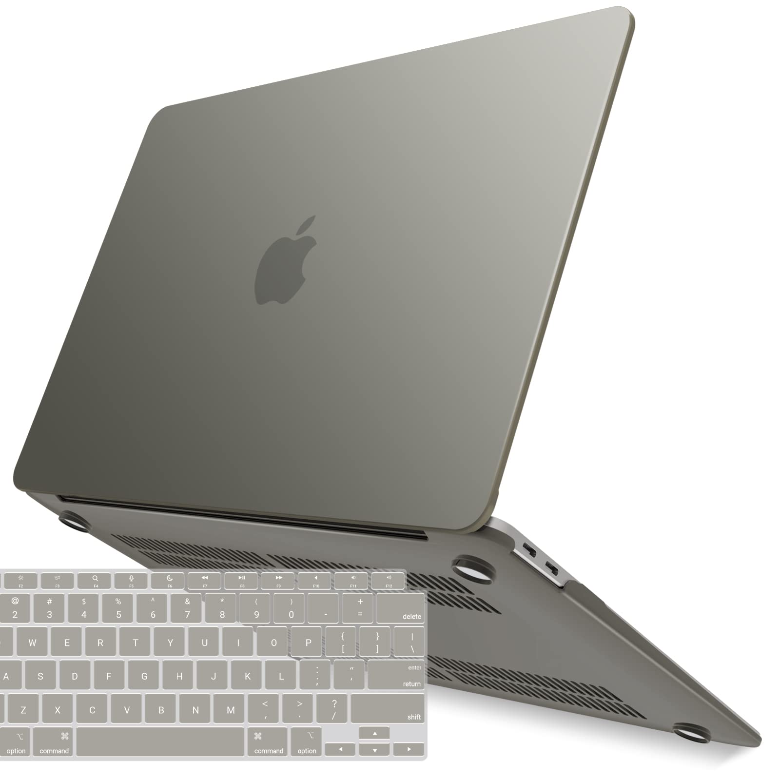 A sleek and stylish MacBook Air 13 inch case designed for models from 2018 to 2022, featuring a no logo cut-out design.