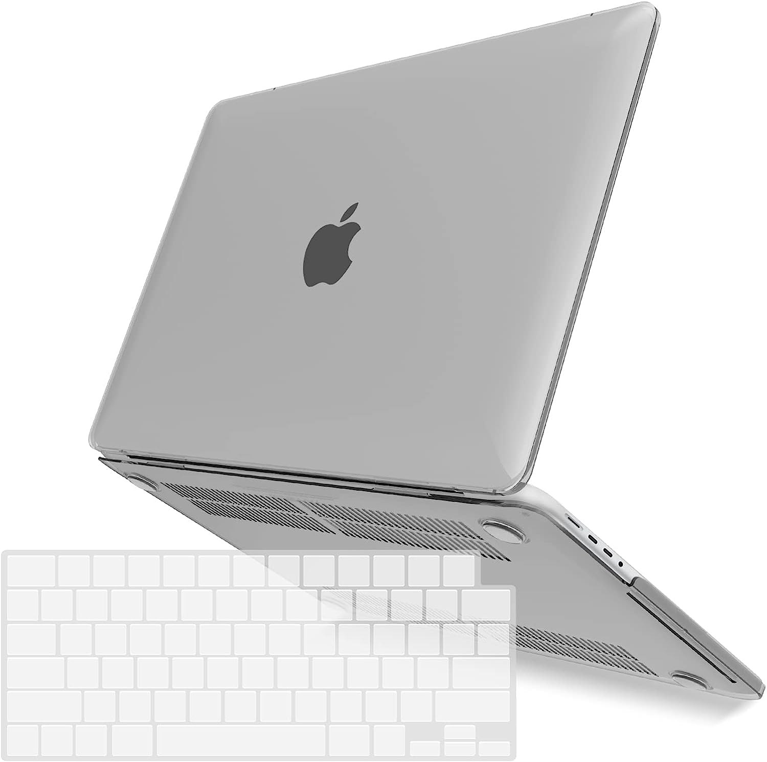 Frosted hard shell case for MacBook Pro 16 inch, designed for 2023, 2022, and 2021 models with M2 and M1 chips.