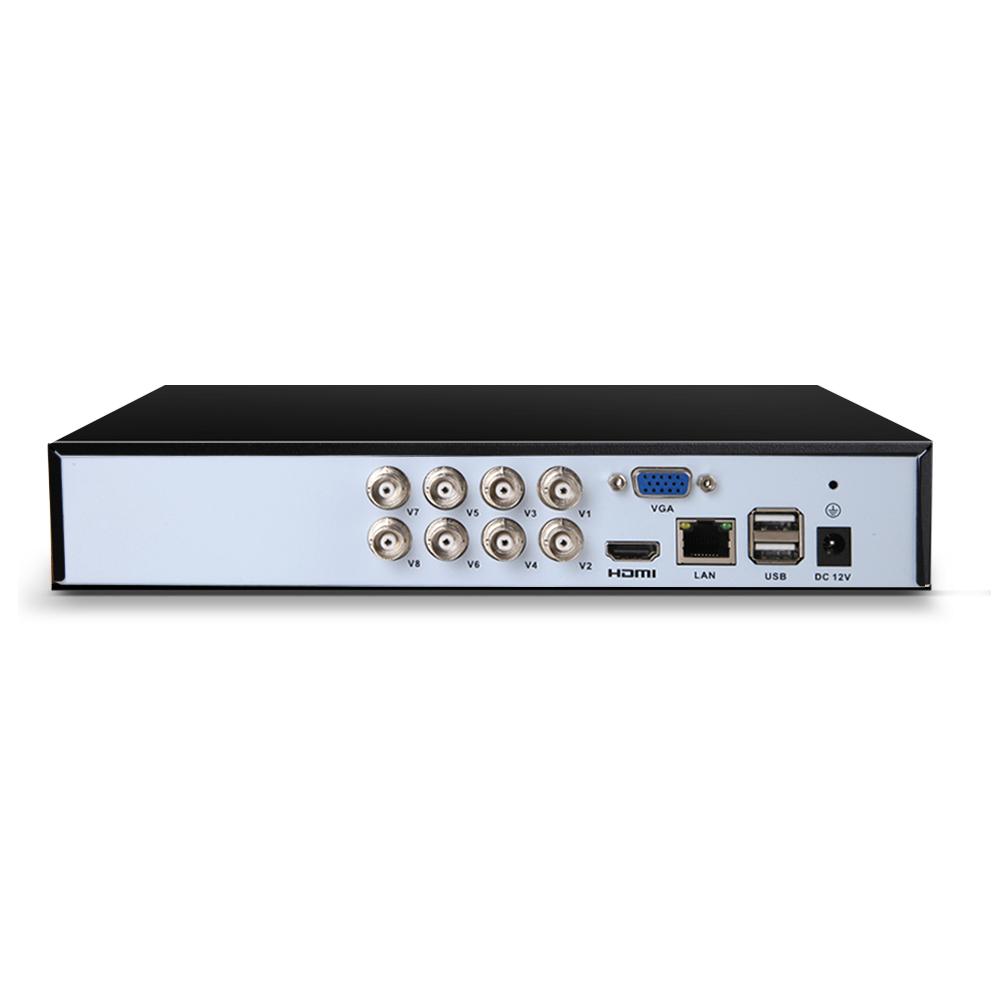 UL Tech 8 Channel CCTV Security Video Recorder with multiple connectivity options and remote access features.