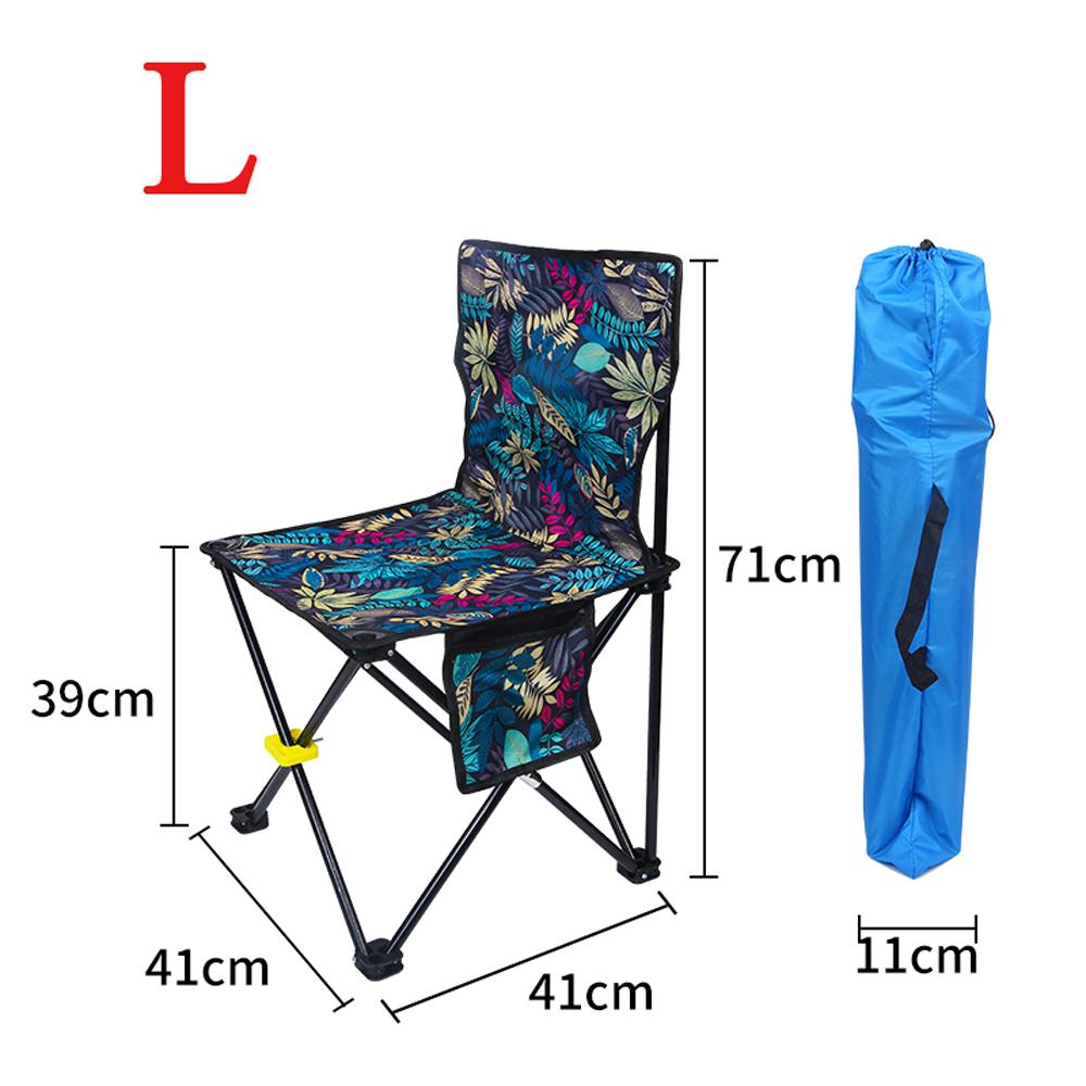 Ultralight Outdoor Chair in a vibrant setting, showcasing its portable design and cushioned seat.