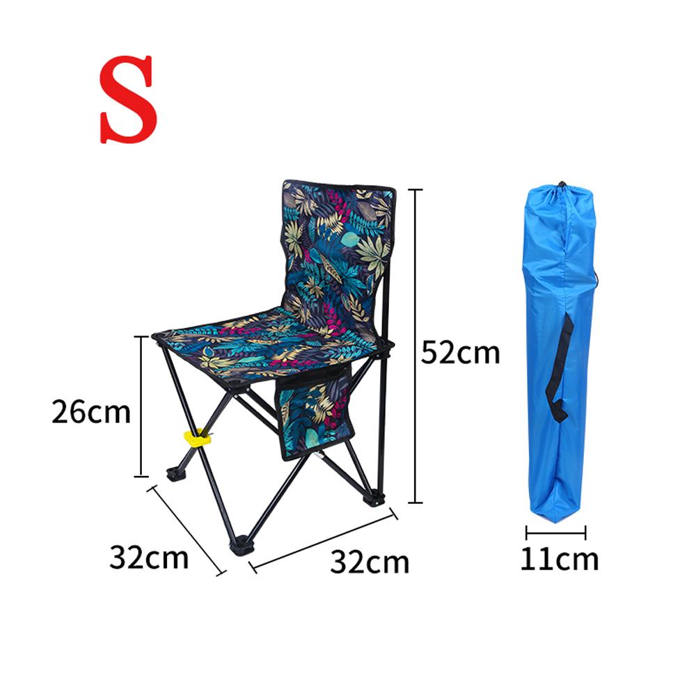 Ultralight Outdoor Chair in a vibrant setting, showcasing its portable design and cushioned seat.