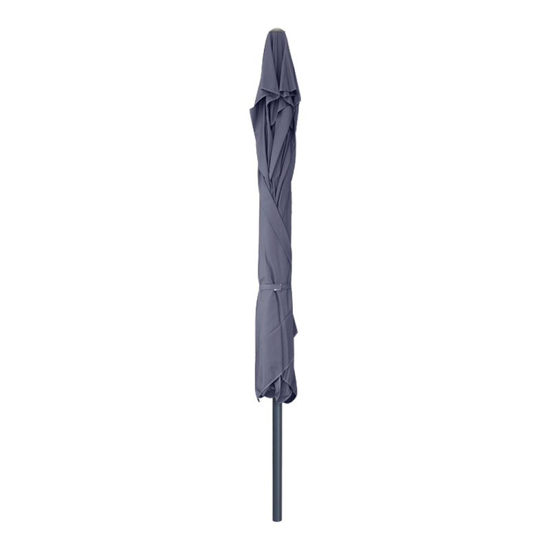 ZOLA Anthracite Garden Umbrella with Aluminium Frame and Waterproof Canopy, Dimensions 2x3m.