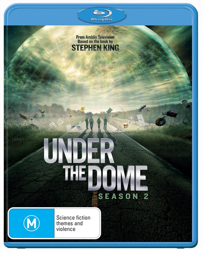 Under The Dome - Season 2 Blu-ray cover featuring a mysterious dome over a small town.