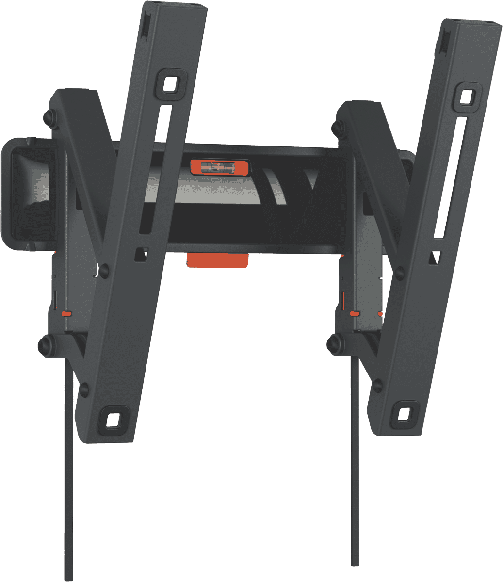 Vogels Tilting TV Wall Mount TVM3215B for 19-43 inch TVs, showcasing its sleek design and tilting feature.