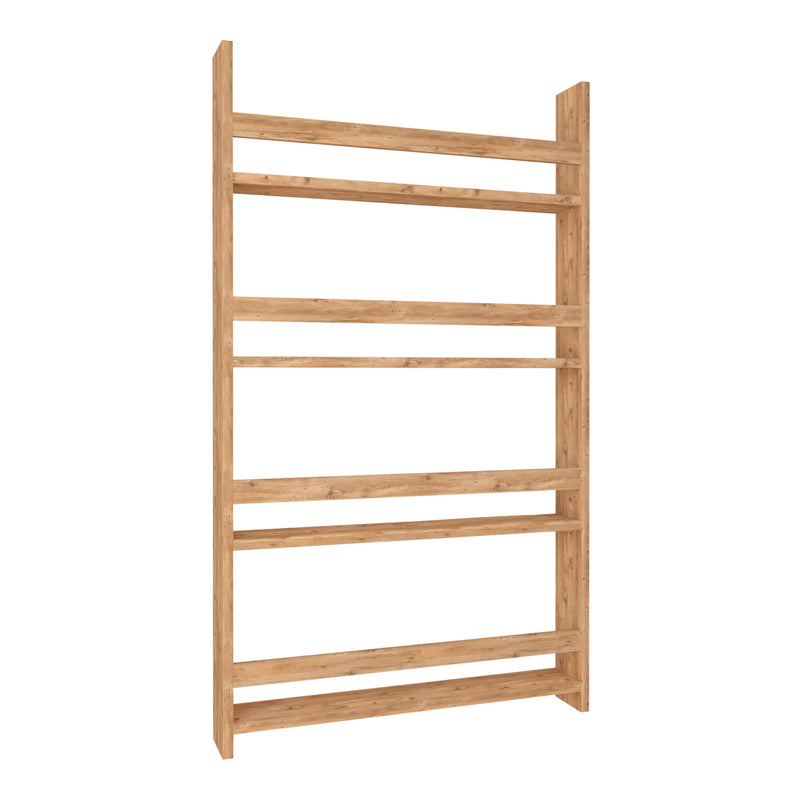 Wall Bookshelf KIDO in Pine Oak, designed for children's autonomy and organization, featuring a stylish finish and durable construction.