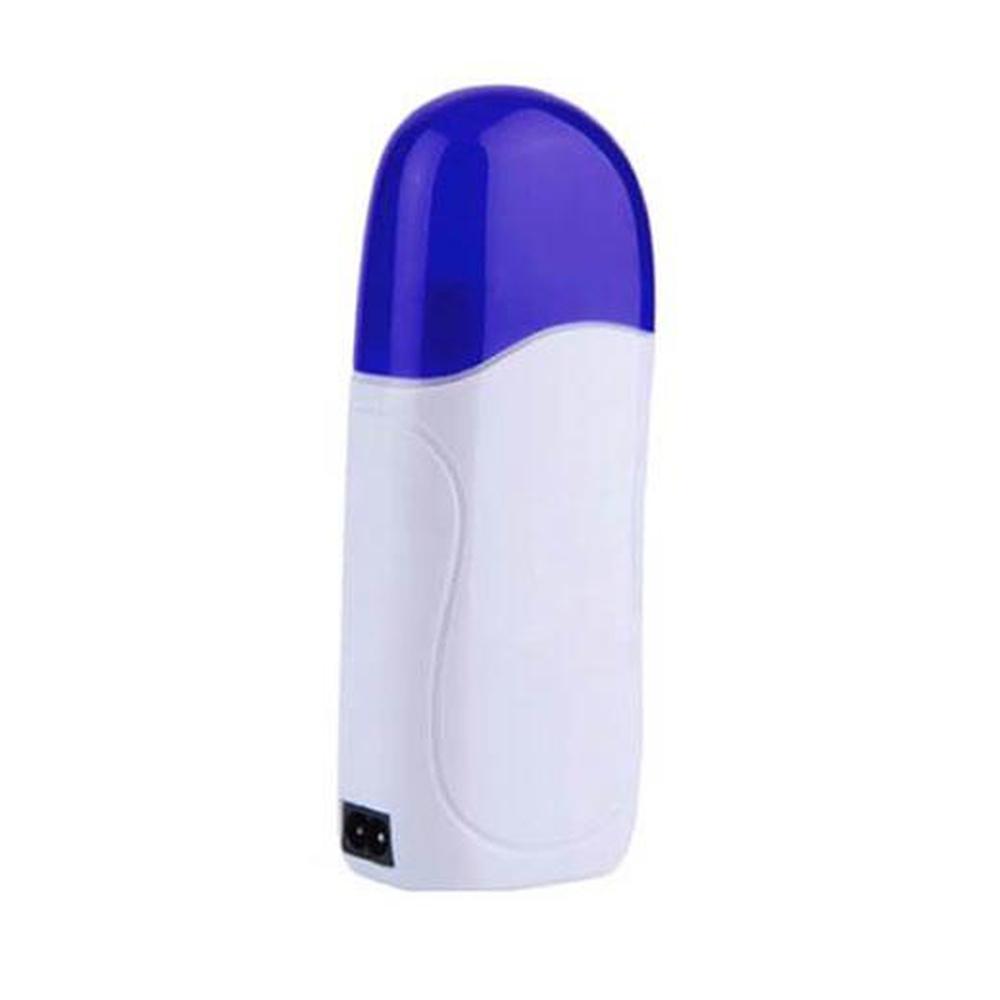 Wax Roll On Heater Warmer with Waxing Cartridge for hair removal, featuring automatic heating and a sleek design for easy use.