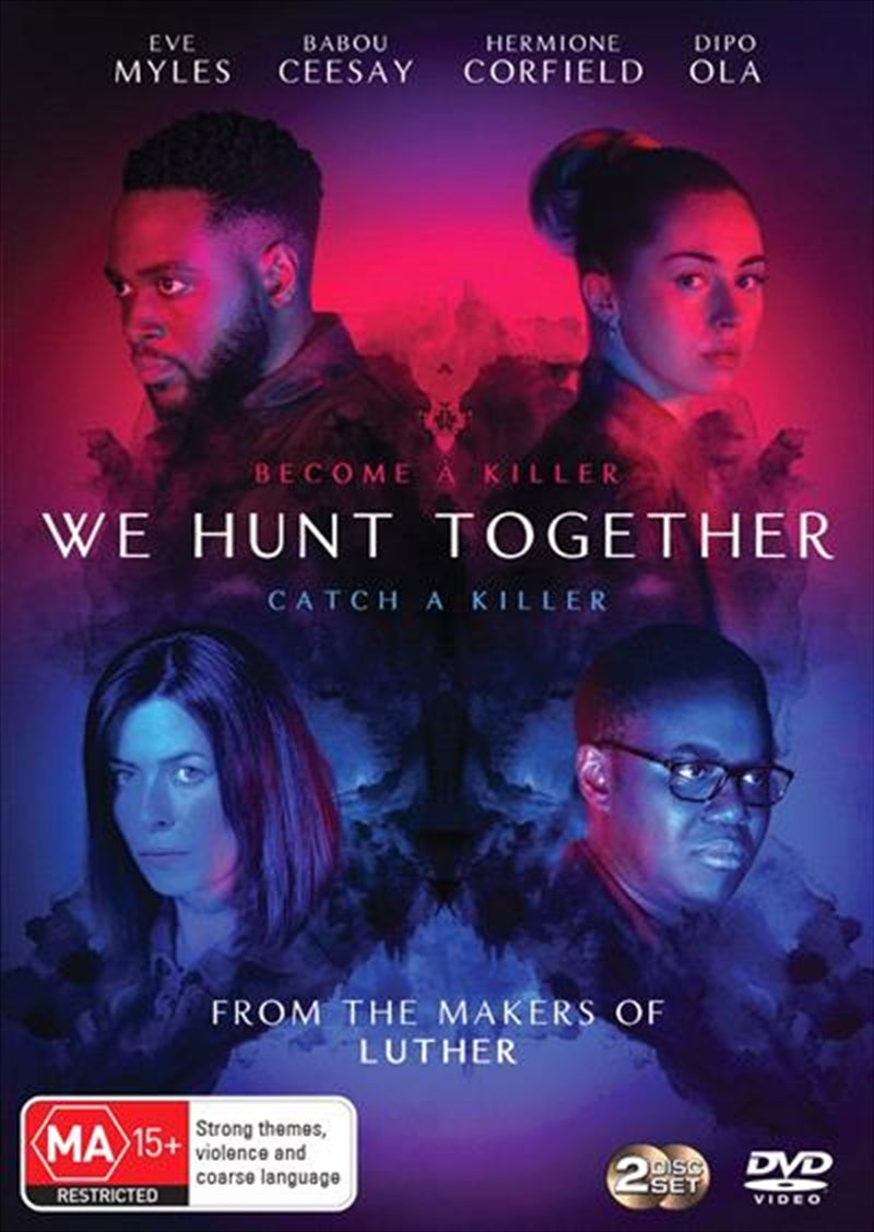 We Hunt Together - Season 1 DVD cover featuring detectives and dark themes.