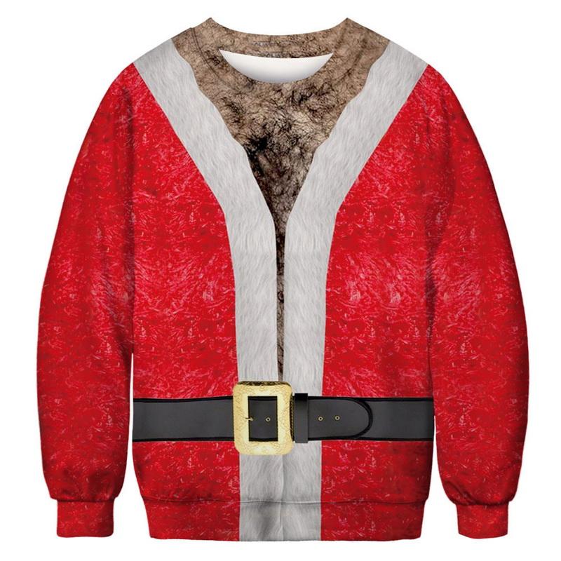 Winter Christmas Novelty Retro Jumper for men and unisex, featuring a festive design and round neck style.