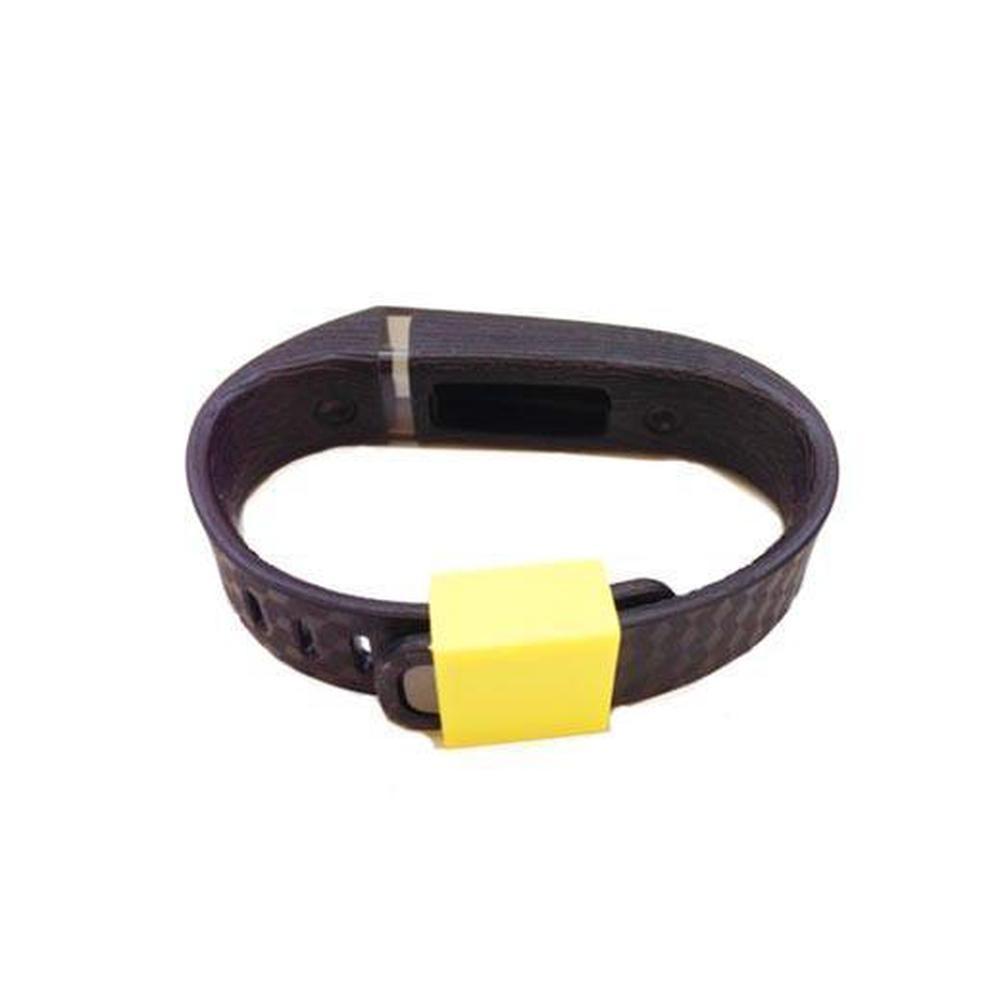 Wrist Band Security Clasp in various colors, showcasing its premium silicone material and compact design.