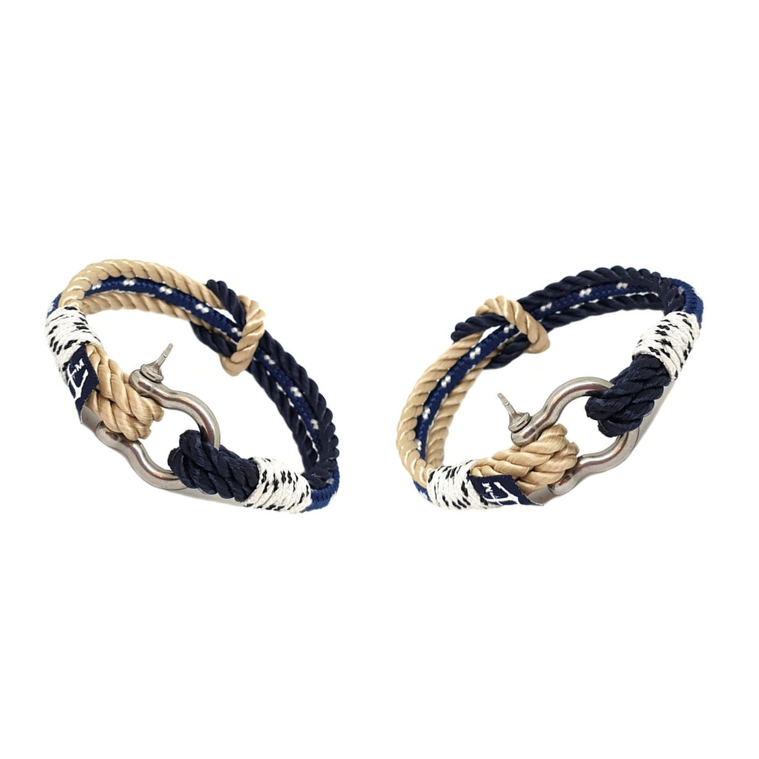 Sile Couple Nautical Bracelets featuring a unique nautical design, symbolizing love and connection for couples.