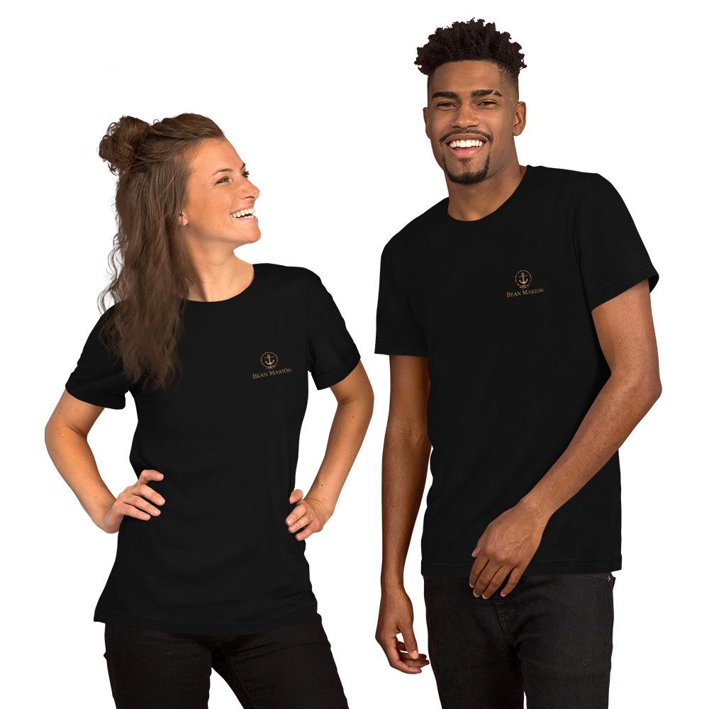 A soft and lightweight T-Shirt Captain BM in various colors, showcasing its comfortable fit and stylish design for both men and women.