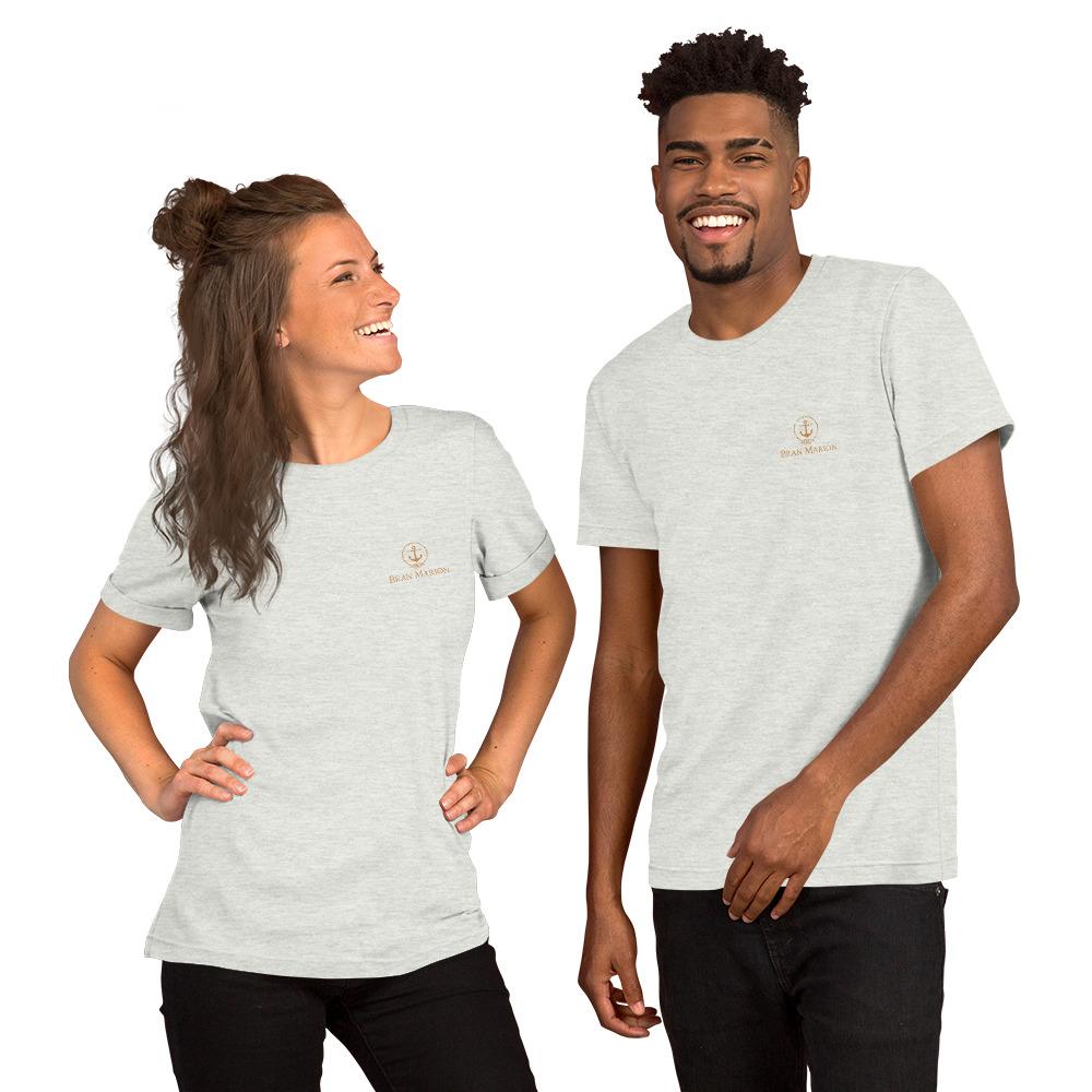 A soft and lightweight T-Shirt Captain BM in various colors, showcasing its comfortable fit and stylish design for both men and women.