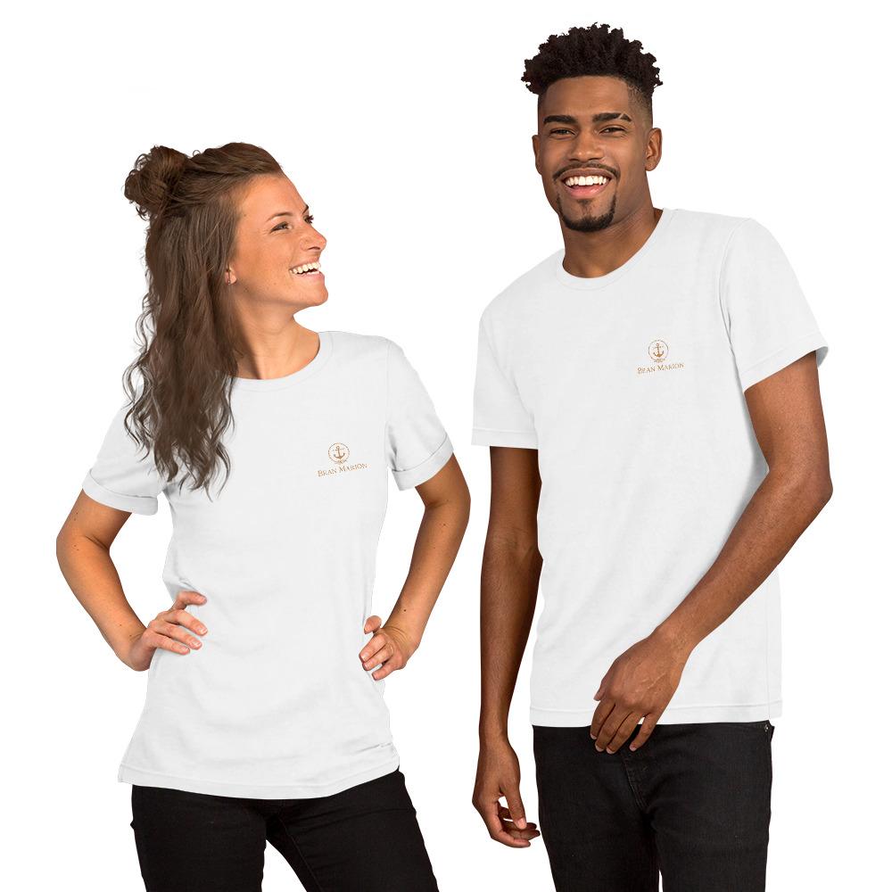 A soft and lightweight T-Shirt Captain BM in various colors, showcasing its comfortable fit and stylish design for both men and women.