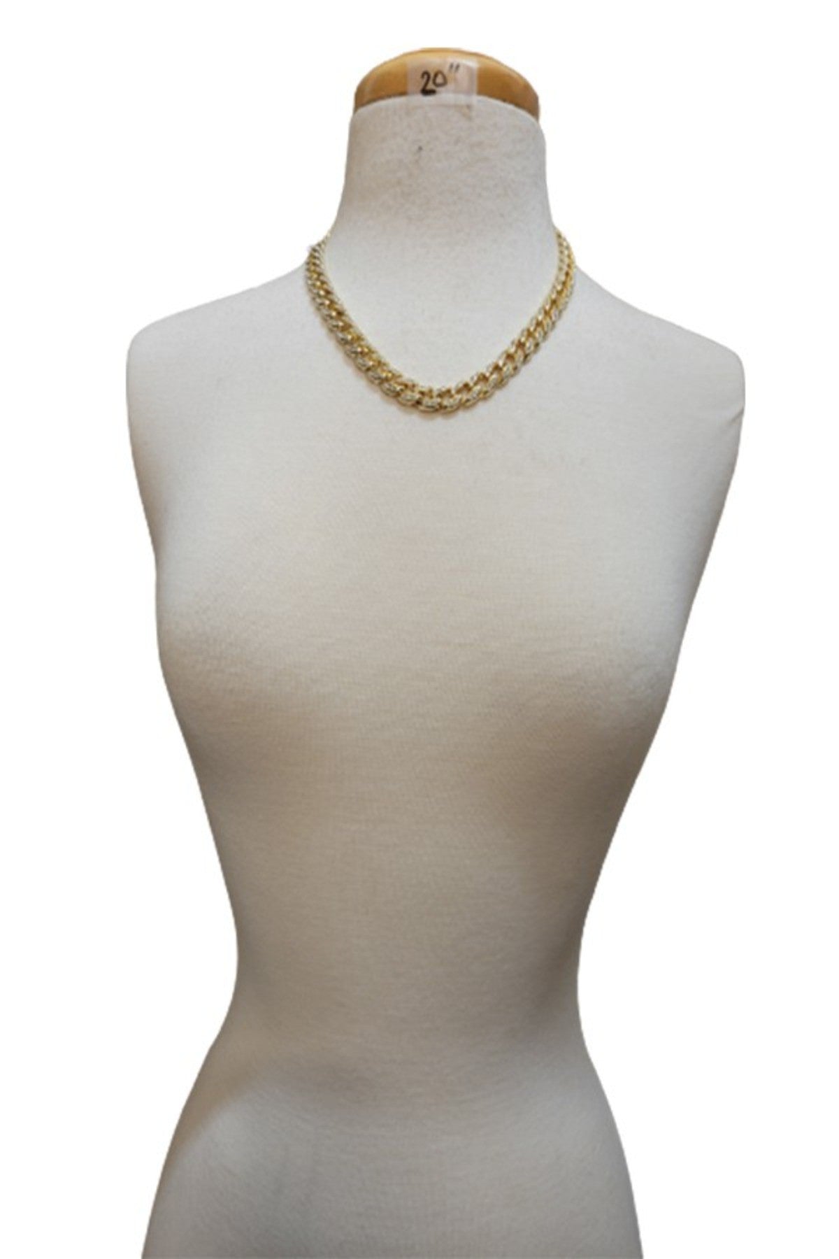 11MM iced Cuban hip hop chain with a fold-over clasp, showcasing its stylish design and quality craftsmanship.