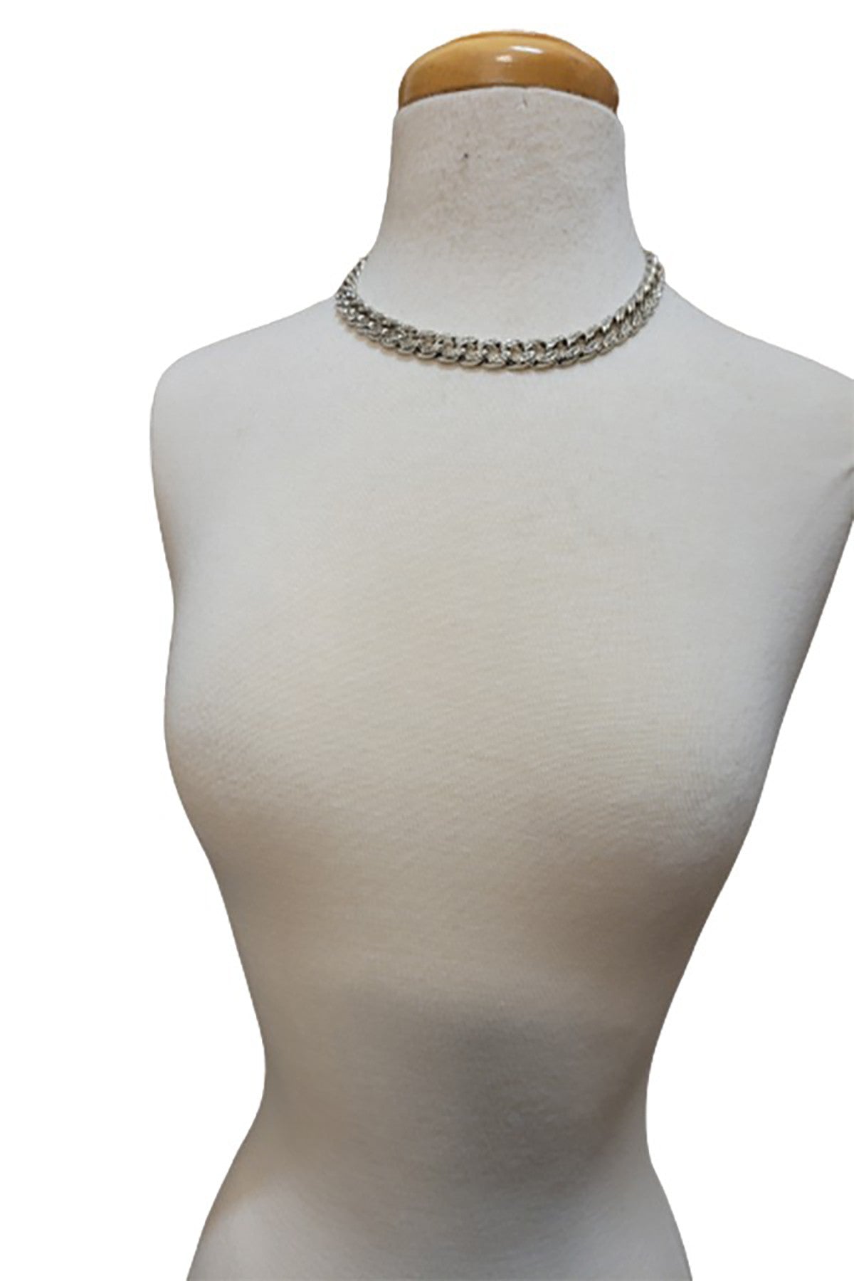 11MM iced Cuban hip hop chain with a fold-over clasp, showcasing a luxurious design.