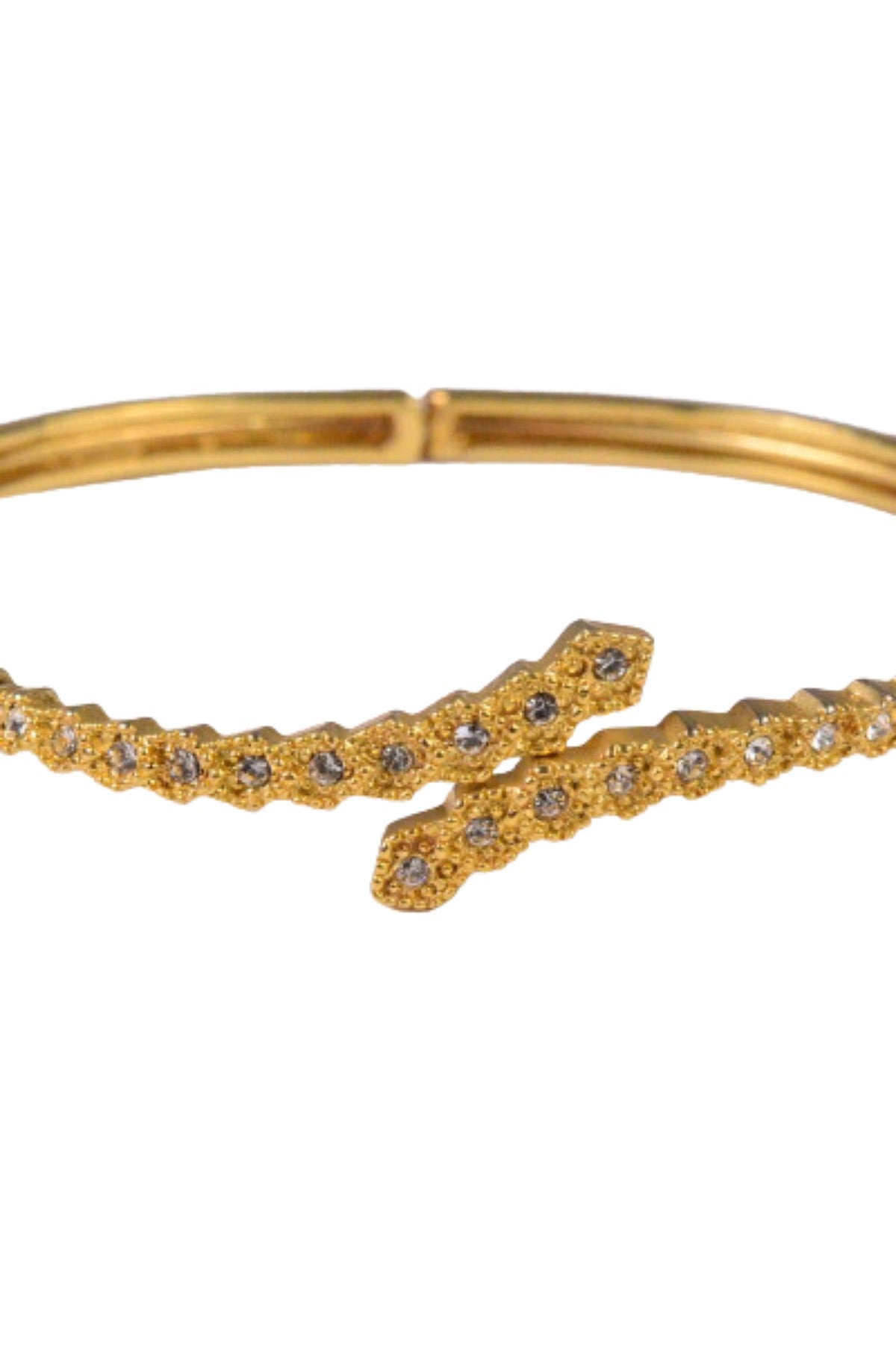 Fashion bracelet with rhinestones, showcasing a sparkling design suitable for all occasions.