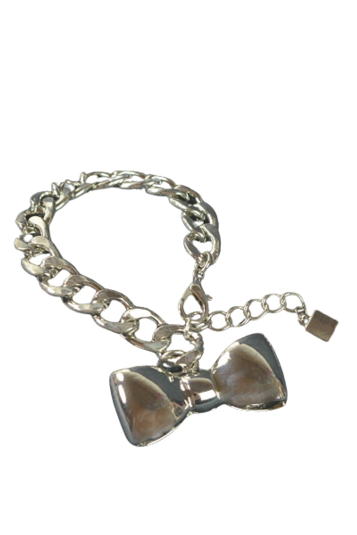 A beautiful double plated ribbon bracelet with a lobster claw clasp, showcasing its elegant design and comfortable fit.