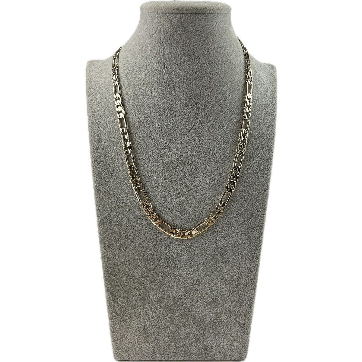 A stylish Cuban Chain Necklace featuring chunky links, triple plated finish, and a hinged clasp, perfect for any occasion.