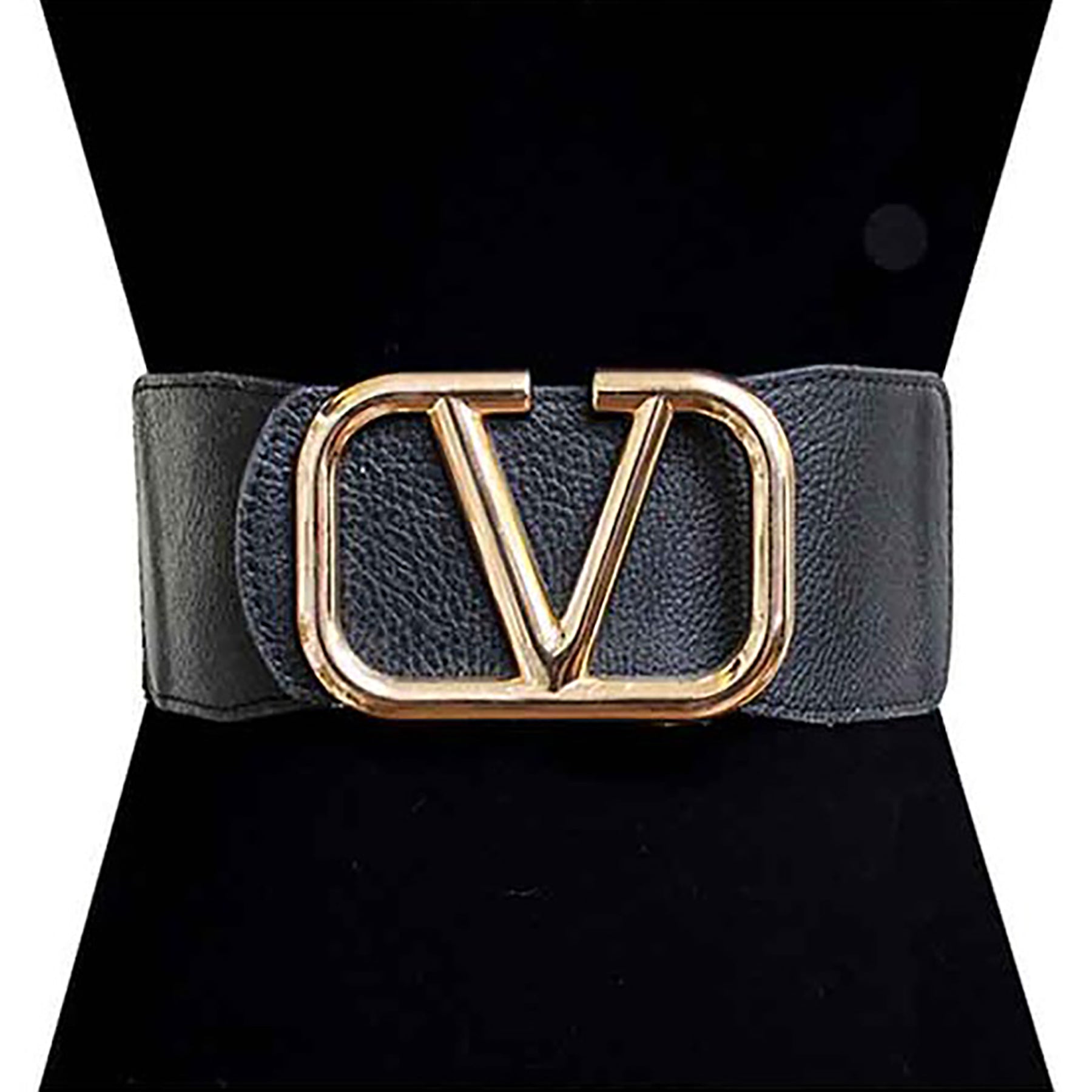 Elastic Metal Buckle Belt featuring a stylish metal buckle and elastic design for comfort and versatility.