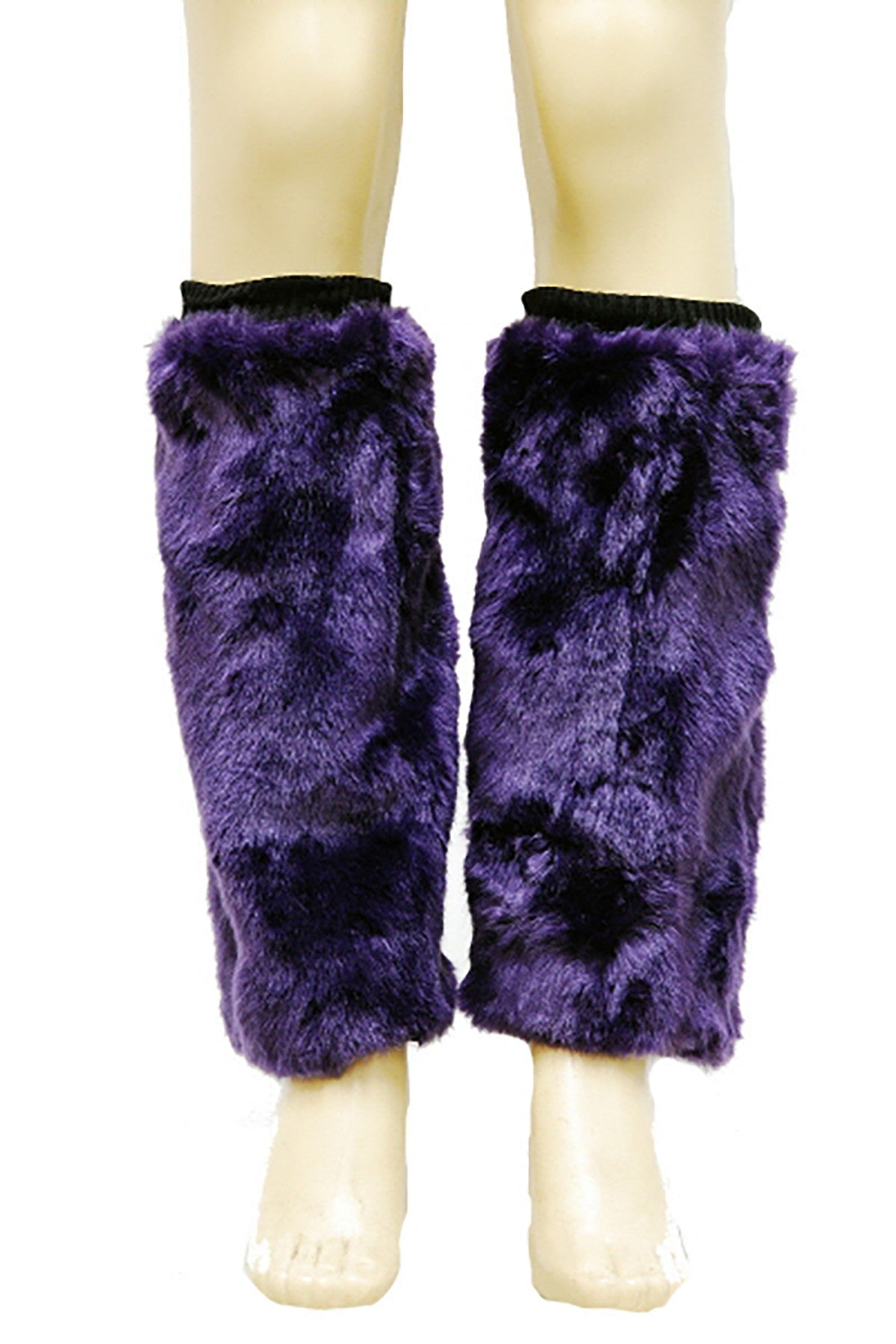 Luxurious fur boot sleeve covers in various colors, designed for winter fashion.