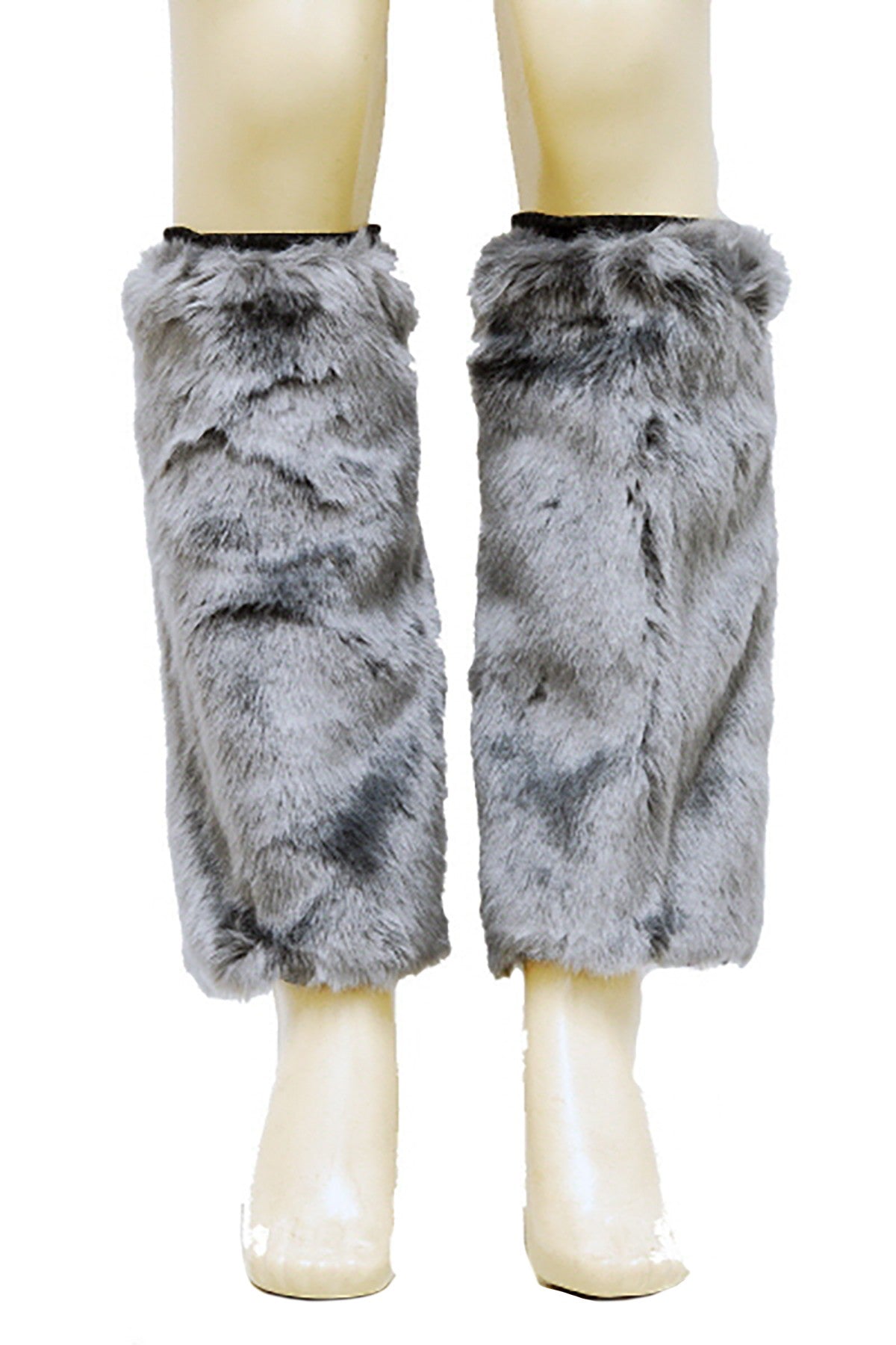 Luxurious fur boot sleeve covers in various colors, designed for winter fashion.