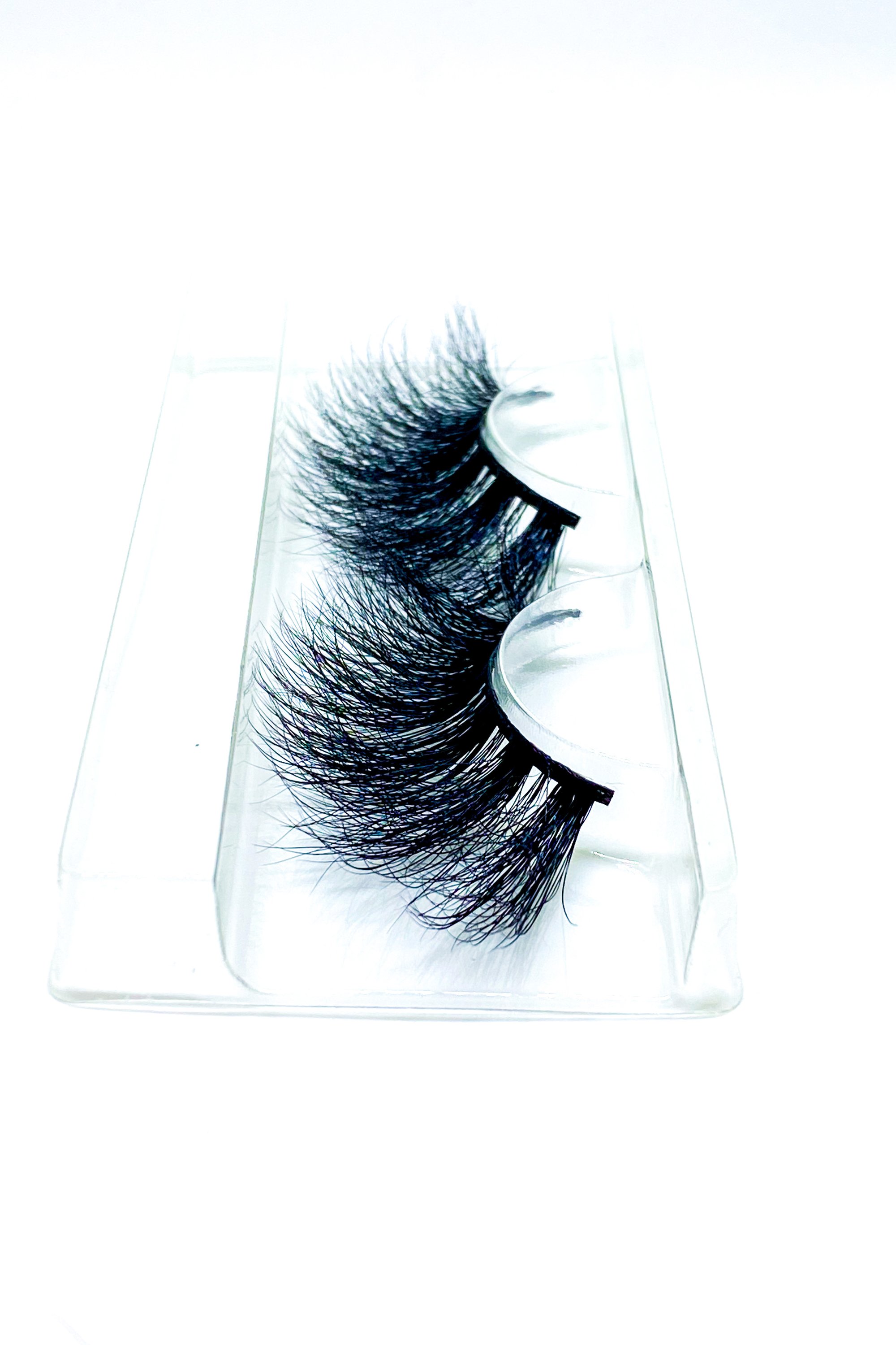 Lash Bae - Lash Flex 3D Mink Full 25mm Volume Strip Lashes displayed elegantly, showcasing their luxurious design and quality.