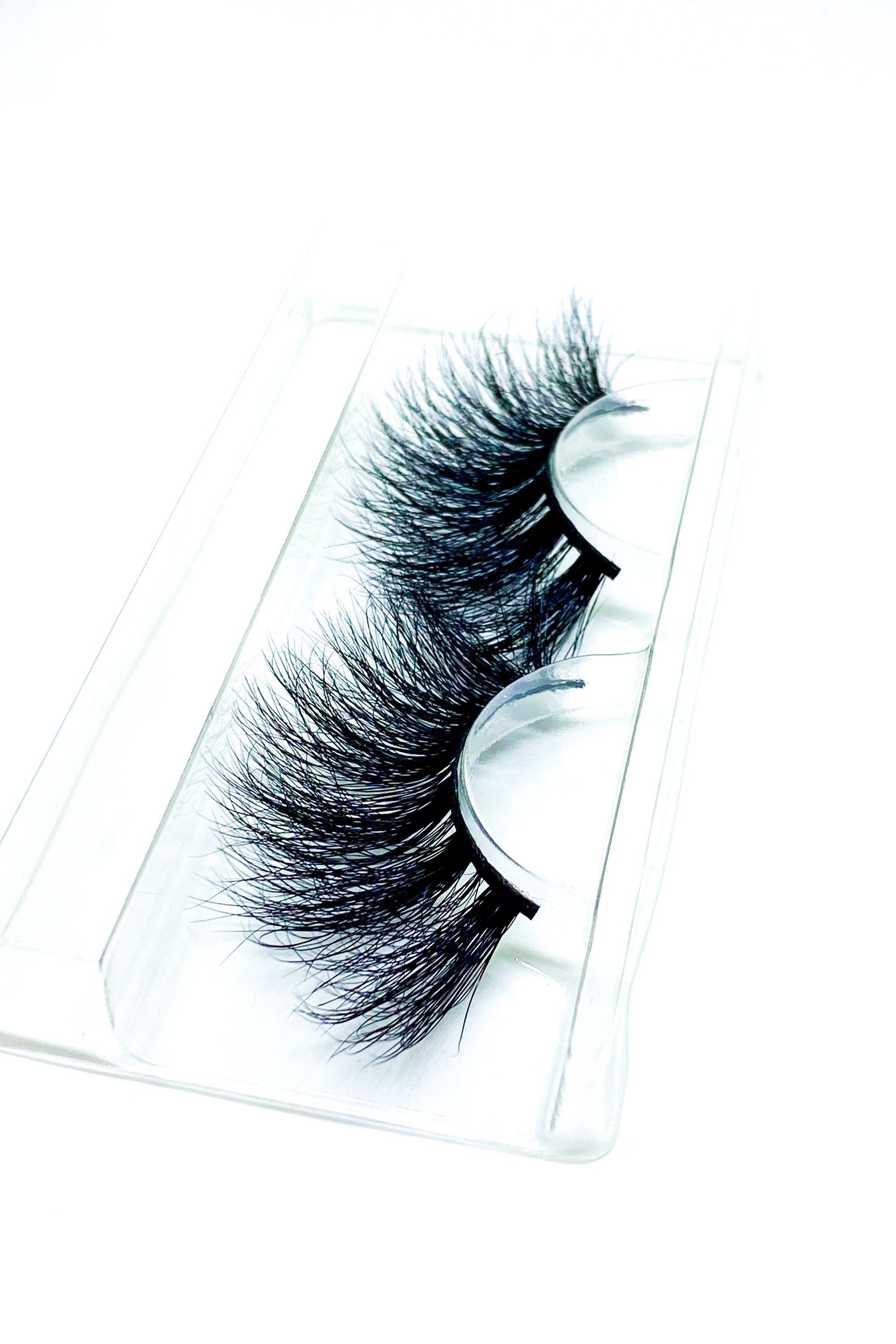 Lash Bae - Lash Flex 3D Mink Full 25mm Volume Strip Lashes displayed elegantly, showcasing their luxurious design and quality.