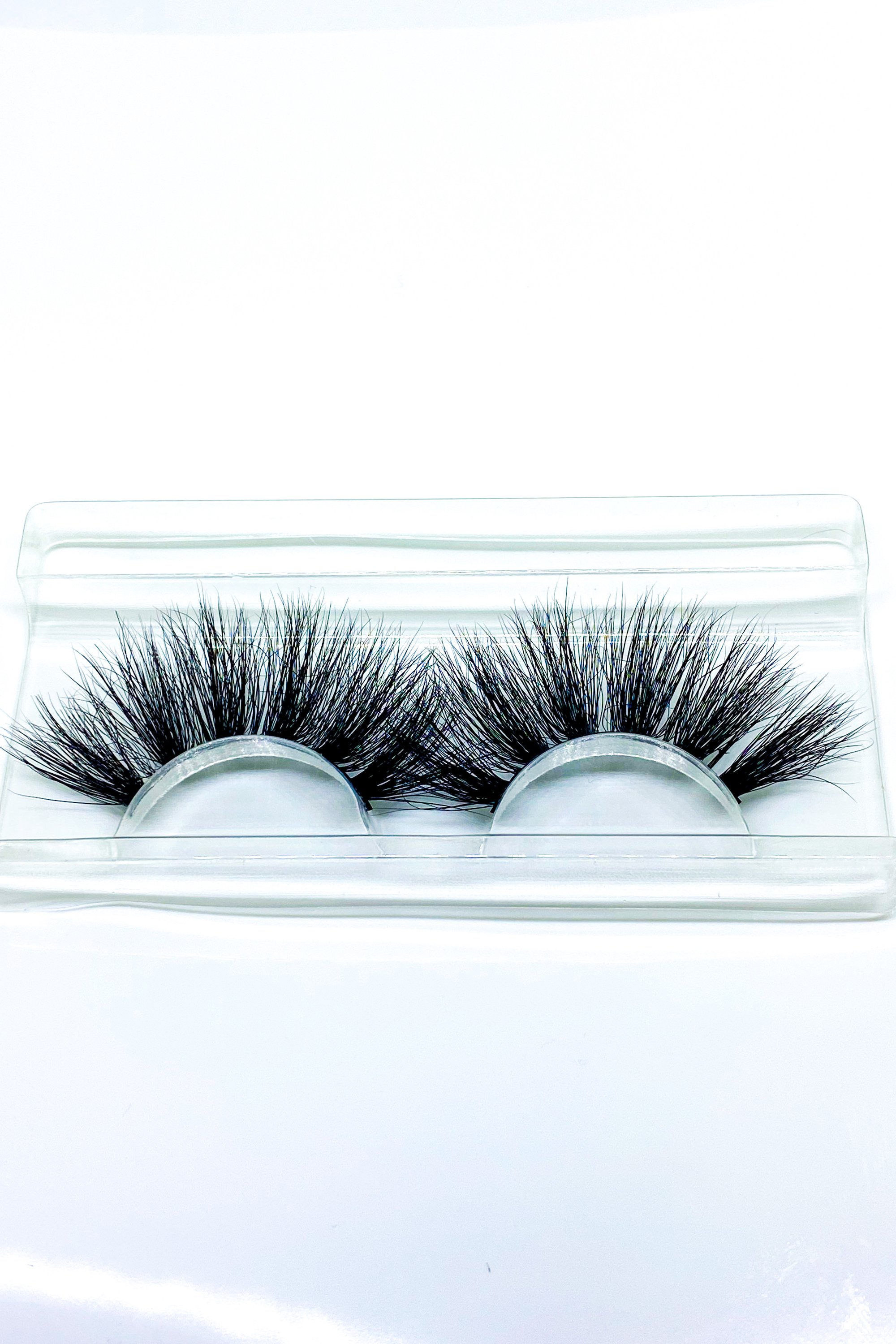 Lash Bae - Lash Flex 3D Mink Full 25mm Volume Strip Lashes displayed elegantly, showcasing their luxurious design and quality.