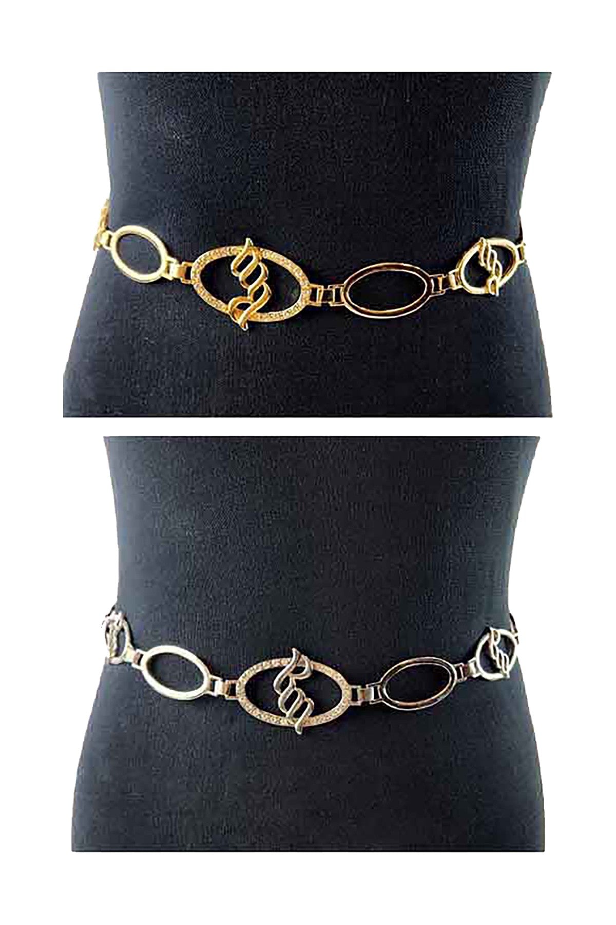 A glamorous rhinestone chain belt featuring sparkling embellishments and a lobster claw clasp, perfect for stylish outfits.