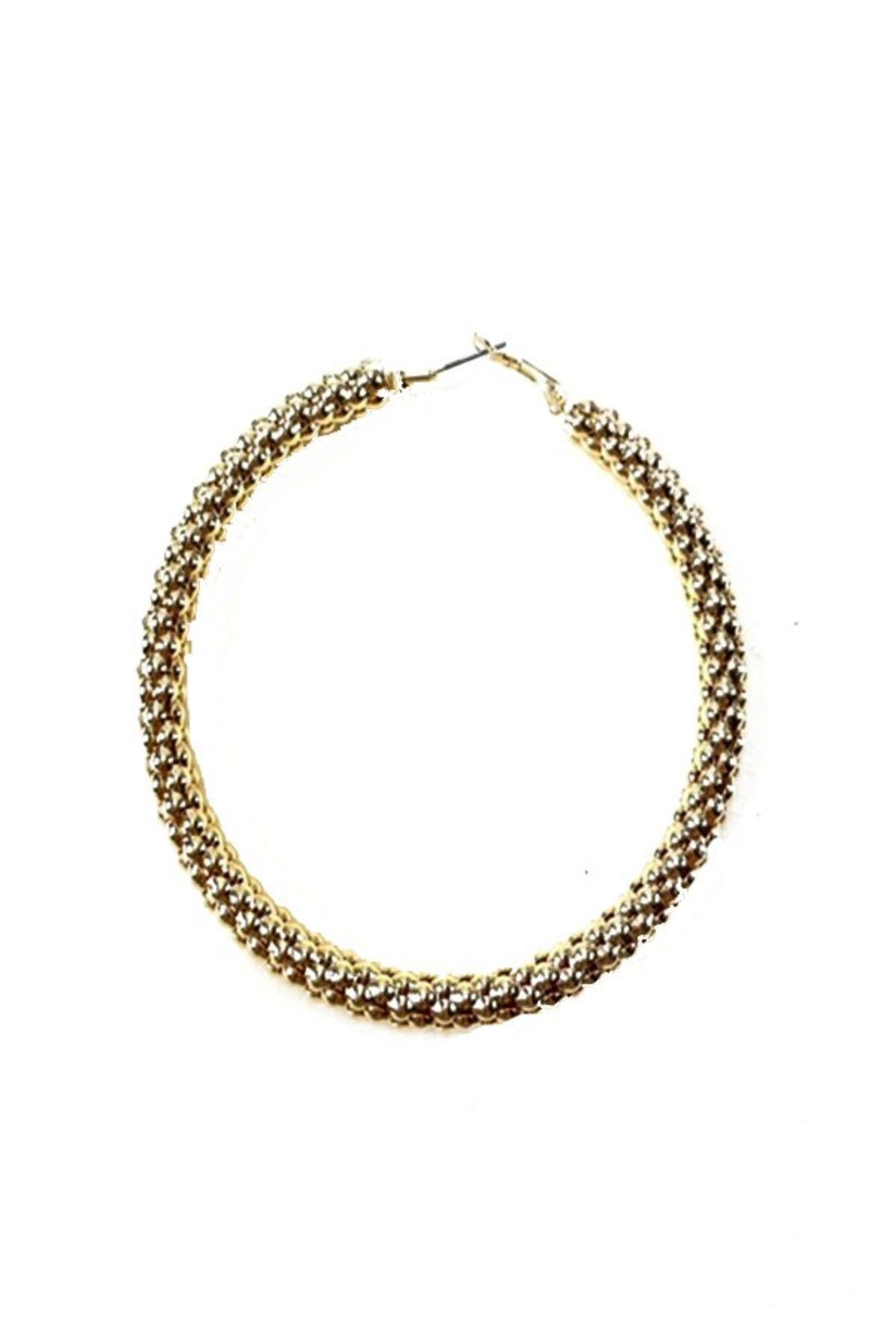 Stylish small snake skin textured hoop earrings with lever back closure.