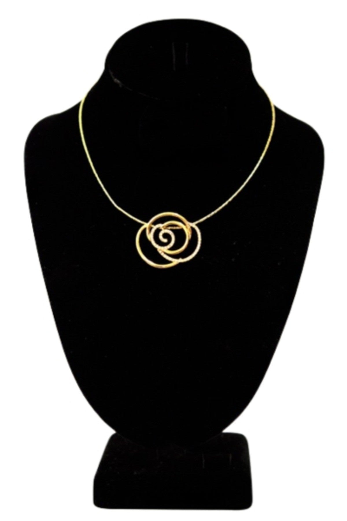 Fashion Rose Crystal Pendant Necklace featuring a stunning rose crystal pendant on a delicate chain, available in two lengths.