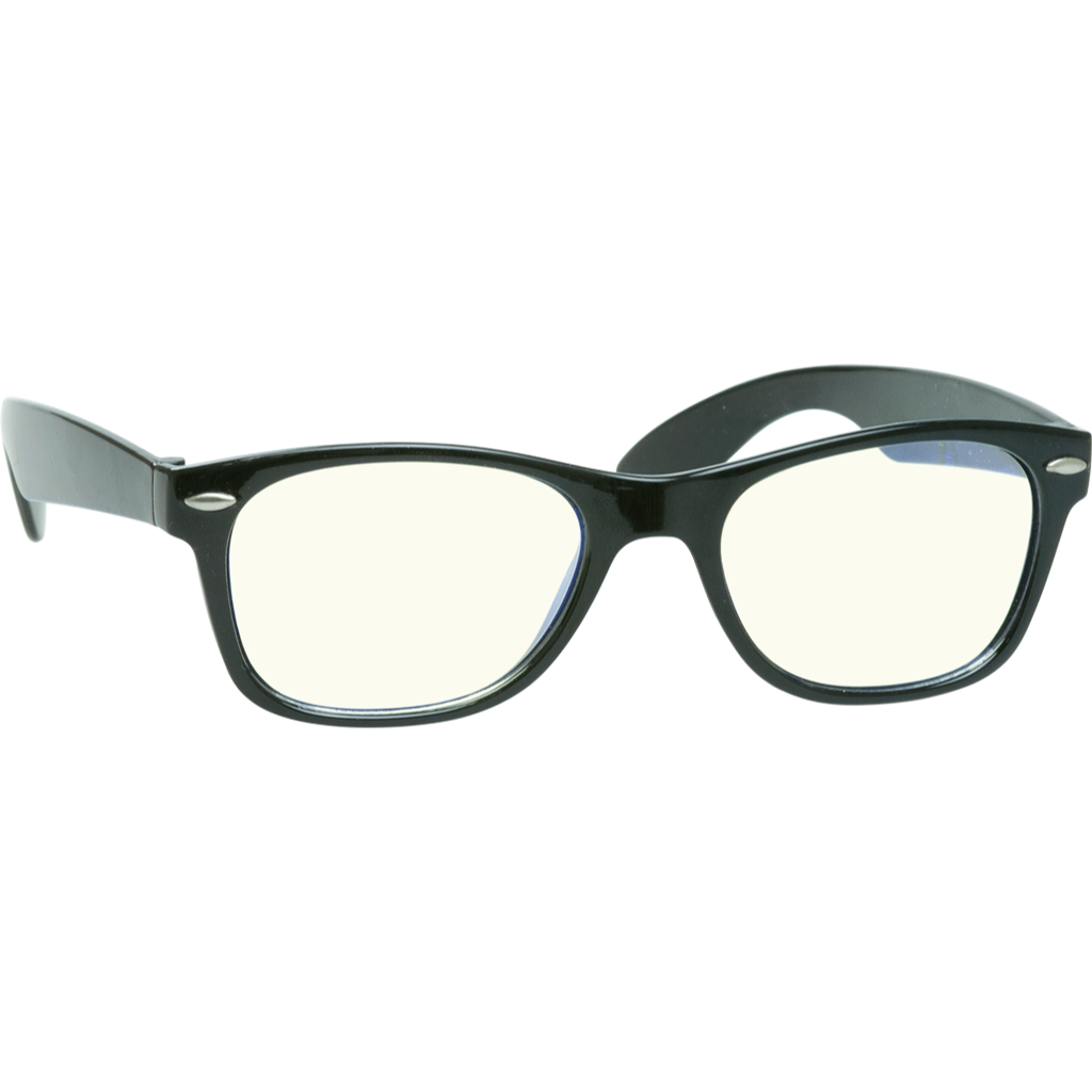 BlueBan Classic Glasses set of 6 pieces, featuring stylish nylon frames designed for blue light protection.