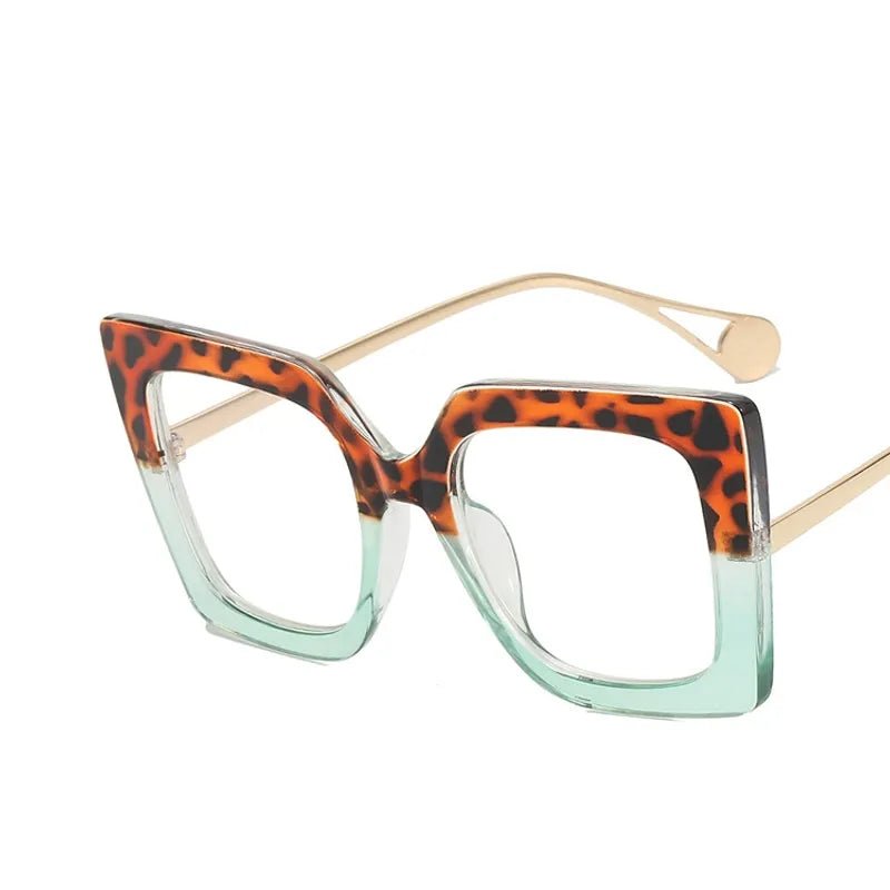 Stylish Glam Tortoise Square Shades with a chic tortoise shell pattern, perfect for enhancing your look.