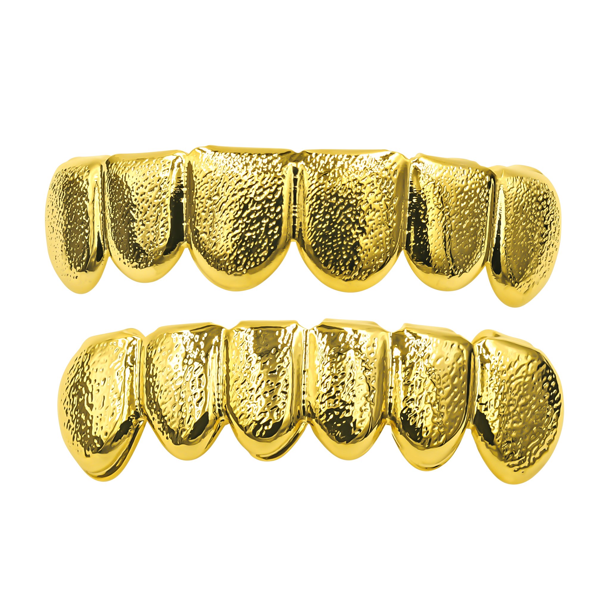 PLUNDER GRILLZ I 913372 showcasing a bold, textured surface that shines brilliantly, perfect for making a statement.