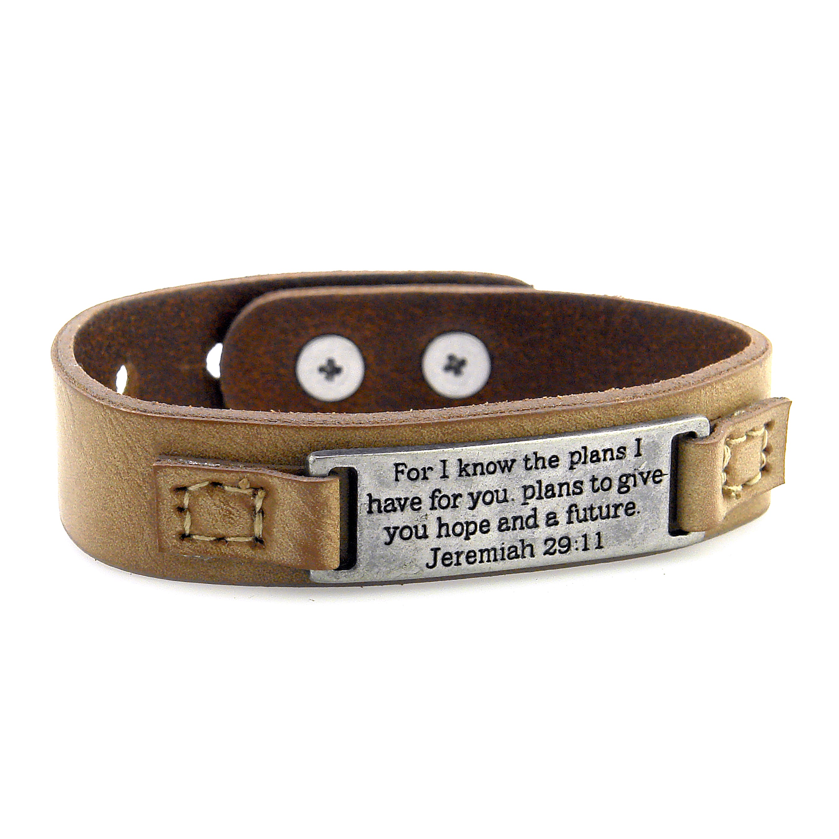 Sacred Unisex Single Bracelet featuring an inspirational quote from Matthew 8:13, designed for everyday wear.