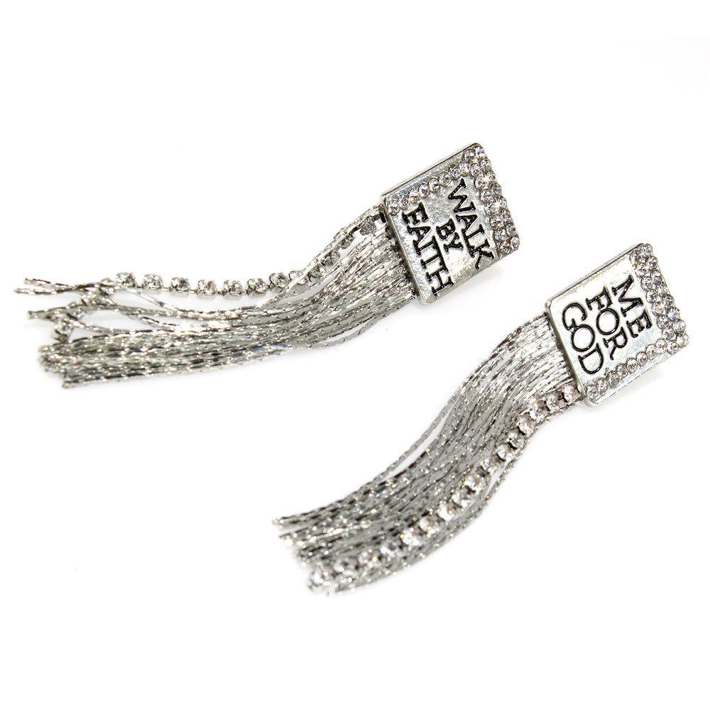 A pair of elegant Vivian Earrings featuring intricate design and high-quality materials, perfect for enhancing any outfit.