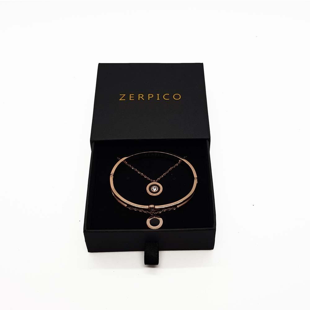 Main Jericho Rosé Gold Necklace & Bracelet Bundle image